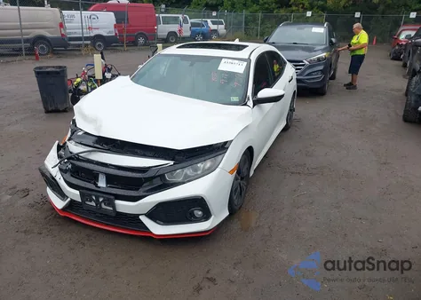 2017 Honda Civic Ex из США, поврежденный, VIN SHHFK7H53HU209578